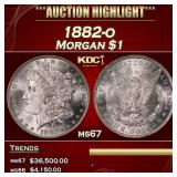 1882-o Morgan Dollar $1 ms67 SEGS
