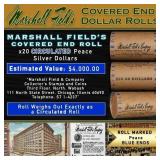 MARSHALL FIELDS RARE Circ BLUE Lvl 20 Coin Peace R