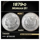 1879-o Morgan Dollar $1 Grades ms64