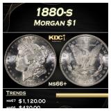 1880-s Morgan Dollar $1 ms66+ SEGS