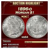 1896-o Morgan Dollar $1 ms64 SEGS