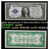 1928B $1 Blue Seal Silver Certificate "Funnyback"