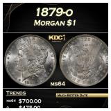 1879-o Morgan Dollar $1 Grades ms64