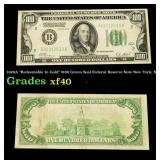 1928A $100 Green Seal Federal Reserve Note New Yor