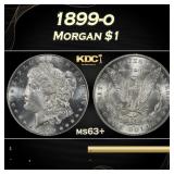 1899-o Morgan Dollar $1 Grades ms63+