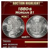 1880-s Morgan Dollar $1 ms67+ SEGS