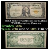1935A $1 Silver Certificate North Africa WWII Emer