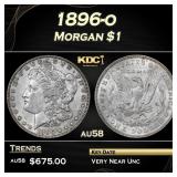 1896-o Morgan Dollar $1 Grades au58