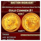 1903 McKinley Louisiana Purchase Gold Commem Dolla