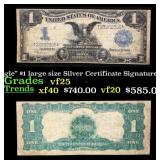 1899 $1 large size Silver Certificate "Black Eagle