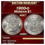 1900-o Morgan Dollar $1 ms66+ SEGS