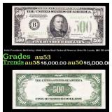 1934 $500 Green Seal Federal Reserve Note Presiden