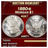 1880-s Morgan Dollar $1 ms67+ SEGS