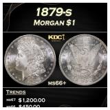 1879-s Morgan Dollar $1 ms66+ SEGS