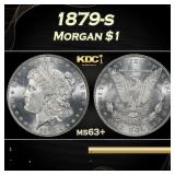 1879-s Morgan Dollar $1 Grades ms63+