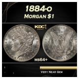 1884-o Morgan Dollar $1 Grades ms64+