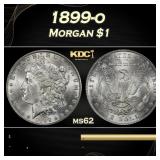 1899-o Morgan Dollar $1 Grades ms62