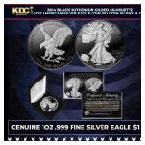 2024 Black Ruthenium Gilded Silhouette 1oz America