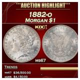 1882-o Morgan Dollar $1 ms67 SEGS