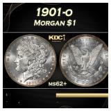 1901-o Morgan Dollar $1 Grades ms62+