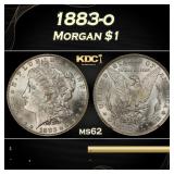 1883-o Morgan Dollar $1 Grades ms62