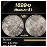 1899-o Morgan Dollar $1 Grades ms65+
