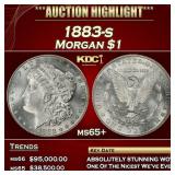 1883-s Morgan Dollar $1 ms65+ SEGS