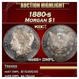 1880-s Morgan Dollar $1 ms66+ DMPL SEGS