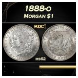 1888-o Morgan Dollar $1 Grades ms62