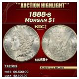 1888-s Morgan Dollar $1 ms65+ SEGS