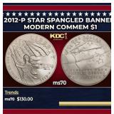 2012-P Star Spangled Banner Modern Commem Dollar $