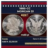 1885-cc Morgan Dollar $1 ms65 pl SEGS
