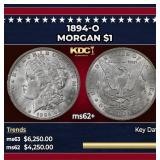 1894-o Morgan Dollar $1 ms62+ USCG