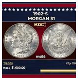 1902-s Morgan Dollar $1 ms64 SEGS