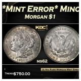 PCGS 1921-p *Mint Error* Minor Clip Morgan Dollar