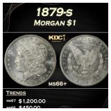 1879-s Morgan Dollar $1 ms66+ SEGS