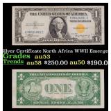 1935A $1 Silver Certificate North Africa WWII Emer