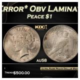 PCGS 1923-p *Mint Error* Obv Laminated Planchet Pe