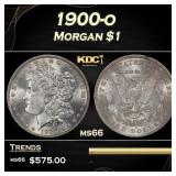 1900-o Morgan Dollar $1 Grades ms66