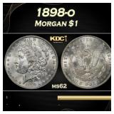 1898-o Morgan Dollar $1 Grades ms62