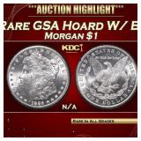 1885-cc Morgan Dollar Rare GSA Hoard W/ Box & COA