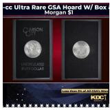 1878-cc Morgan Dollar Ultra Rare GSA Hoard W/ Box