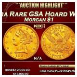 1891-cc Morgan Dollar Ultra Rare GSA Hoard W/ Box