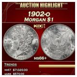 1902-o Morgan Dollar $1 ms66+ SEGS