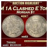 1886-o VAM 1A Clashed E Top 100 WOW! Morgan Dollar