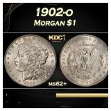 1902-o Morgan Dollar $1 Grades ms62+