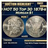 1878-s VAM 6 DDO HOT 50 Top 30 1878-s Variety Morg