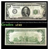 1928A $100 Green Seal Federal Reserve Note "Redeem