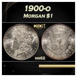 1900-o Morgan Dollar $1 Grades ms62