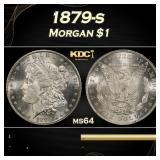 1879-s Morgan Dollar $1 Grades ms64